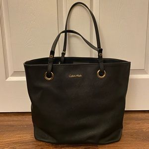 Calvin Klein Large Black Tote Bag